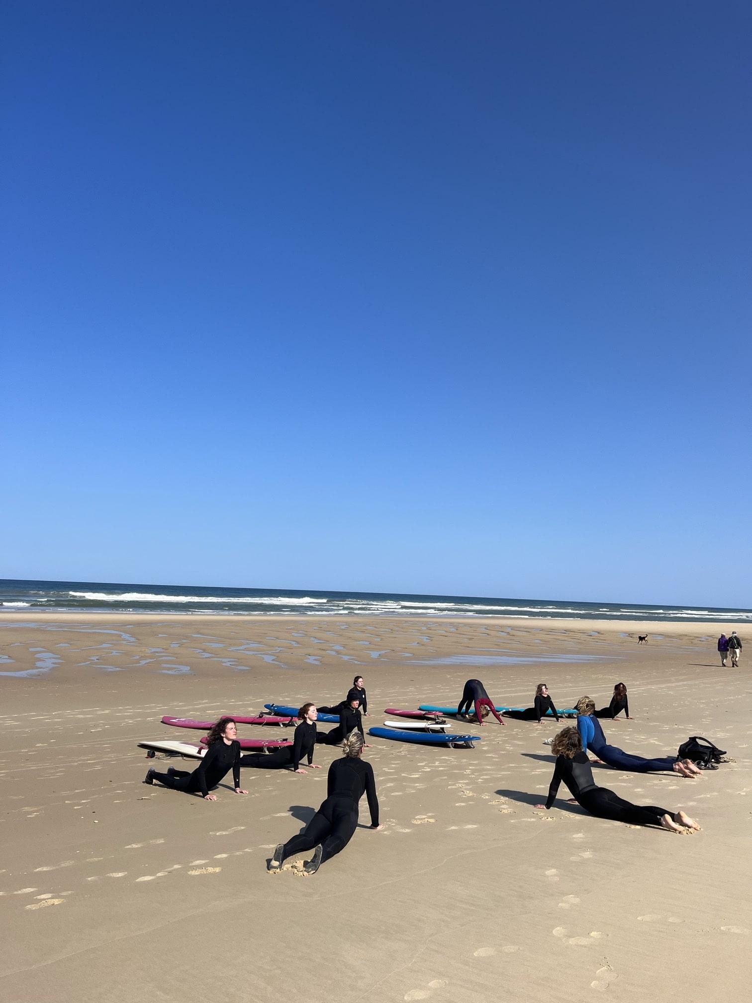 Cours surf plage