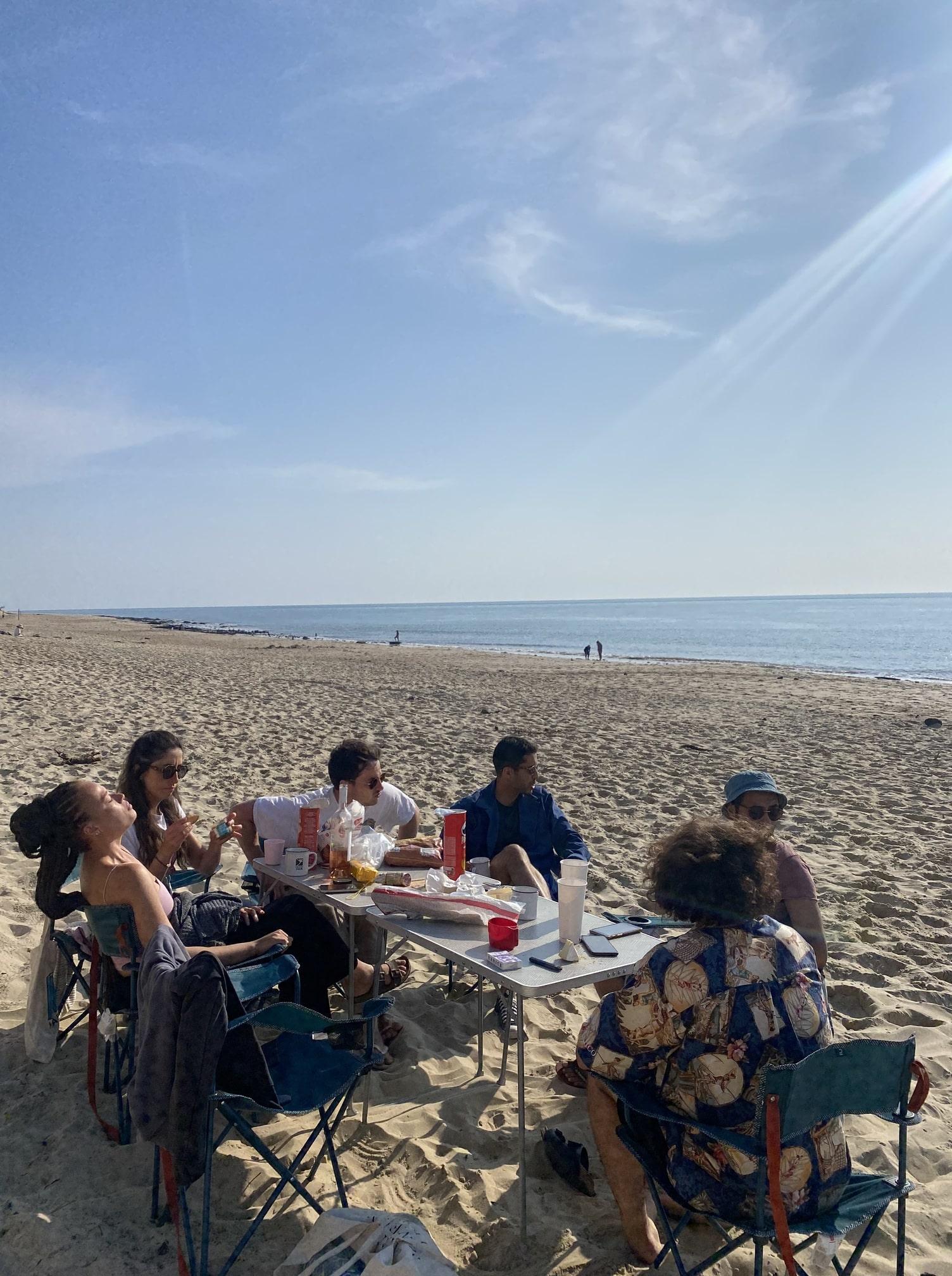 Pique nique plage