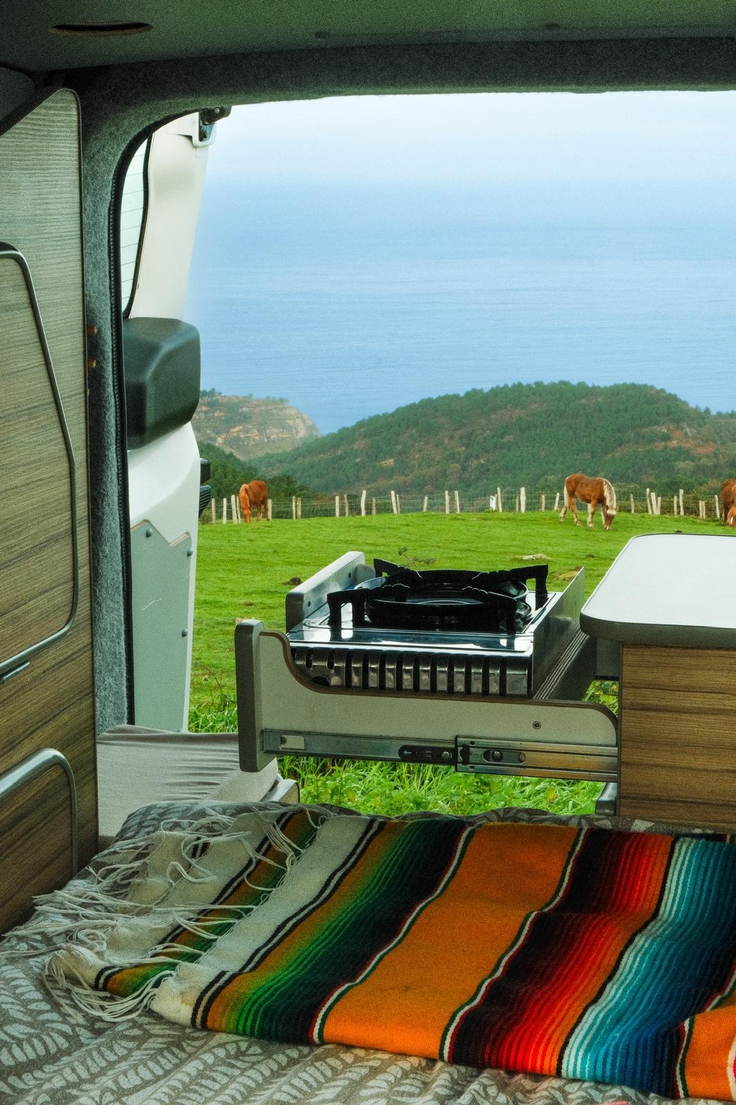 Intérieur van montagne