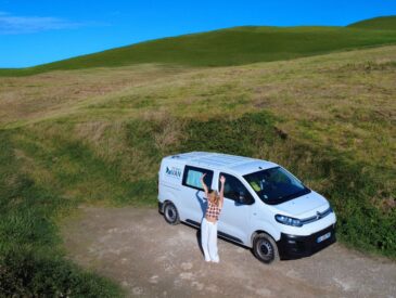 Idée de week-end dans les Landes en van aménagé électrique