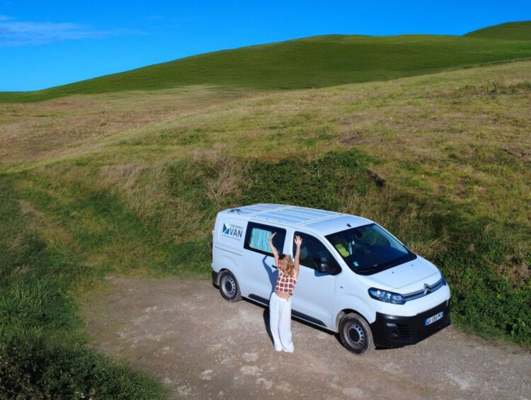 Idée de week-end dans les Landes en van aménagé électrique